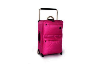 IT World's Lightest Medium 2 Wheel Suitcase - Pink